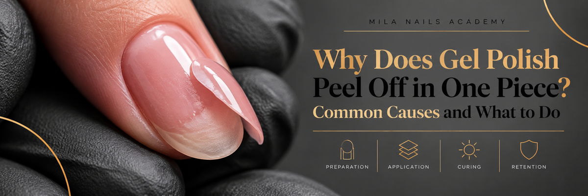 Why Does Gel Polish Peel Off in One Piece? Common Causes and What to Do