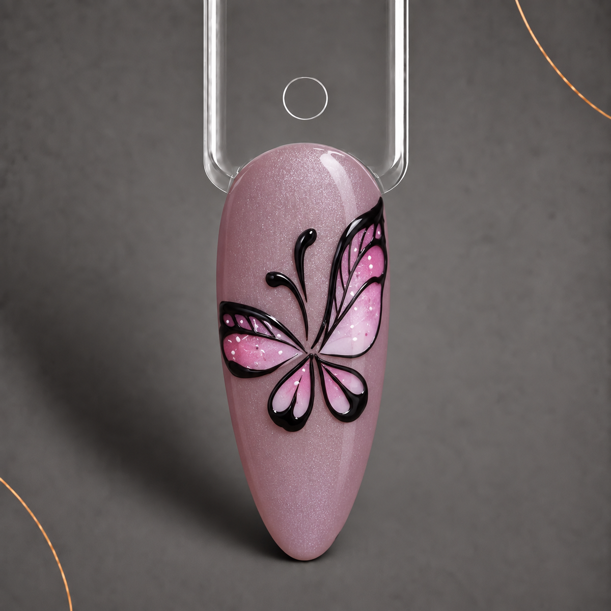 Nail Design “BUTTERFLY” — Masterclass
