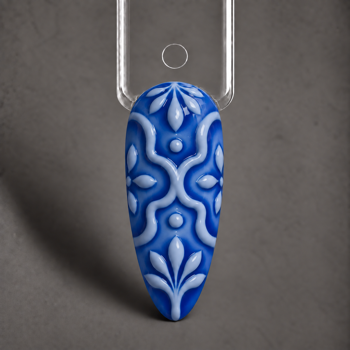 Nail Design “BLUE PORCELAIN” — Masterclass