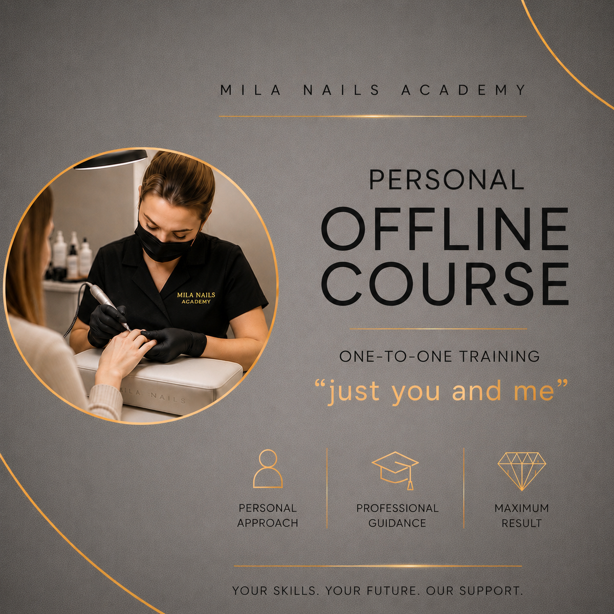 European E-File Manicure — Private Training