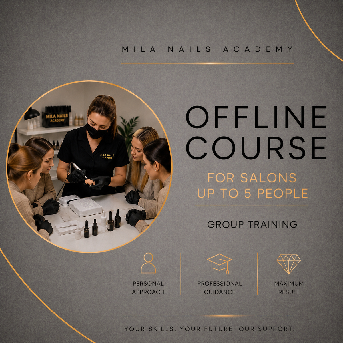 European E-File Manicure — Salon Team Training