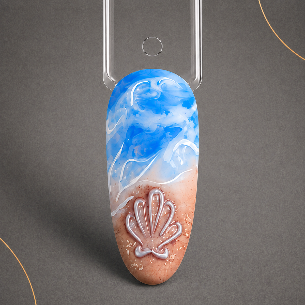 Nail Design “Sea” — Masterclass