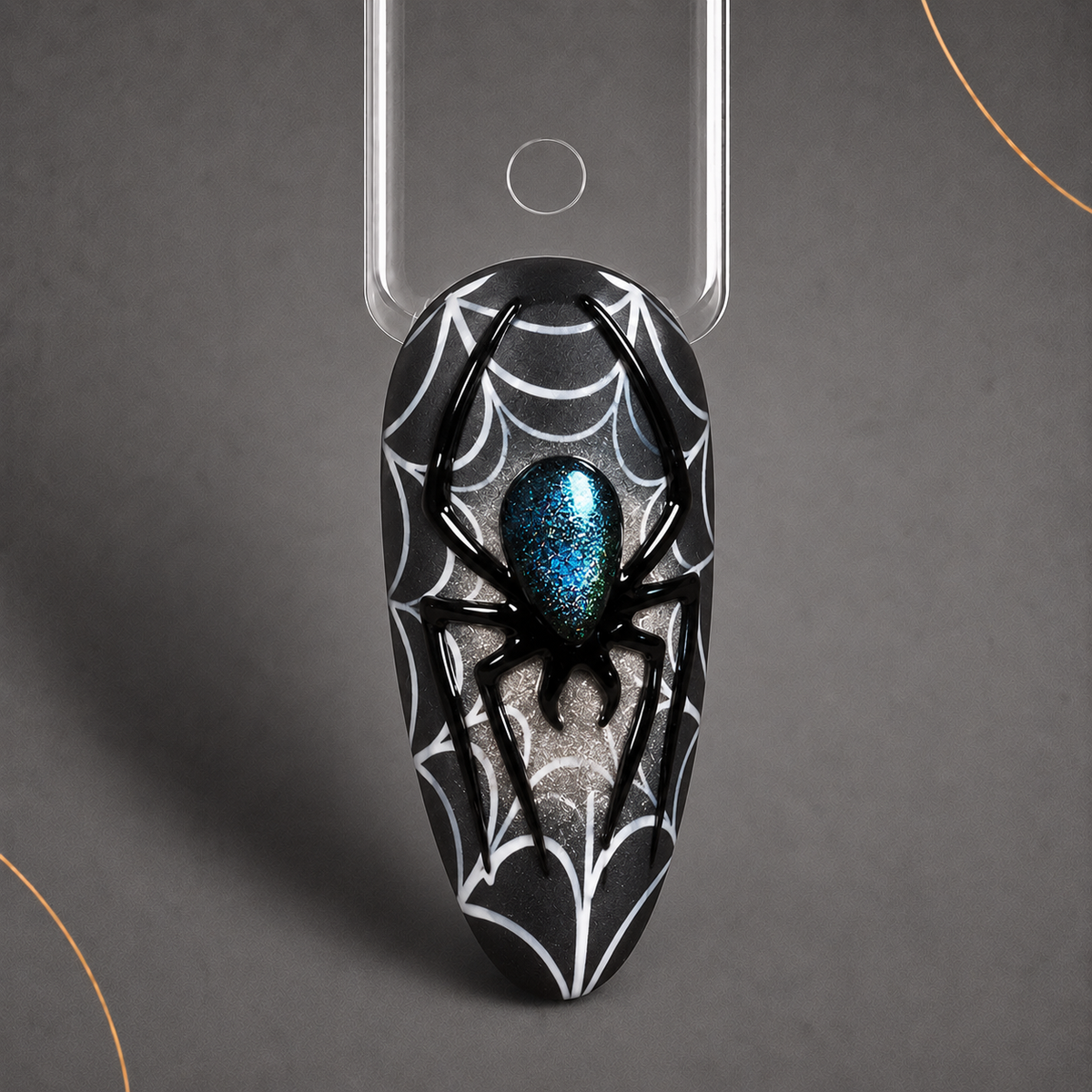 Nail Design “SPIDER” — Masterclass