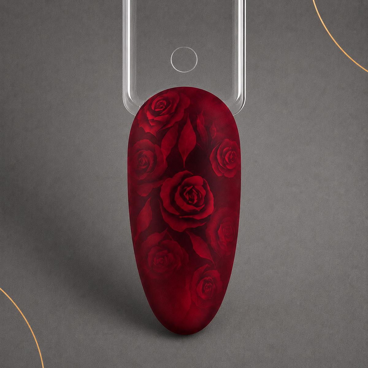 Nail Design “Roses” — Masterclass