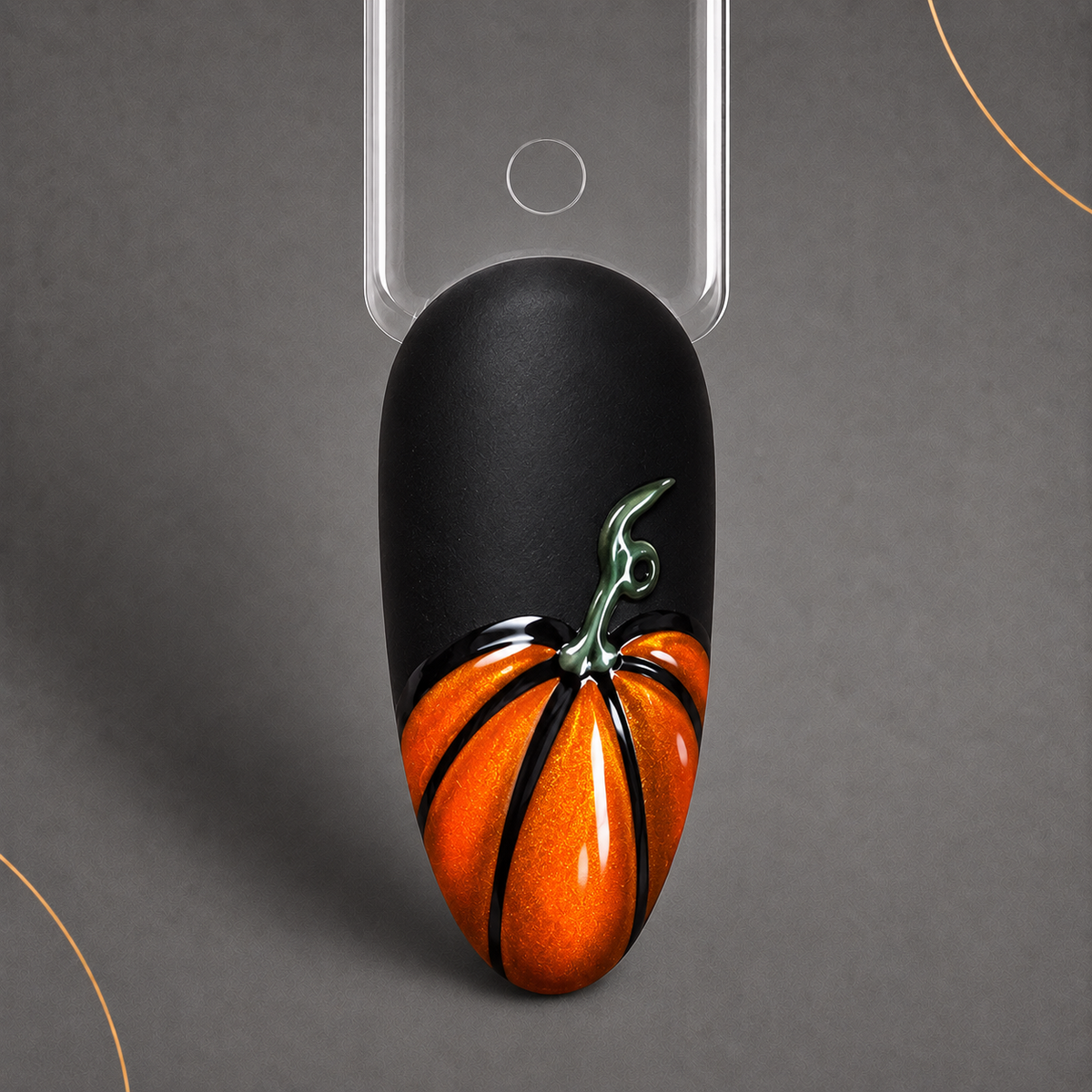 Nail Design “PUMPKIN” — Masterclass
