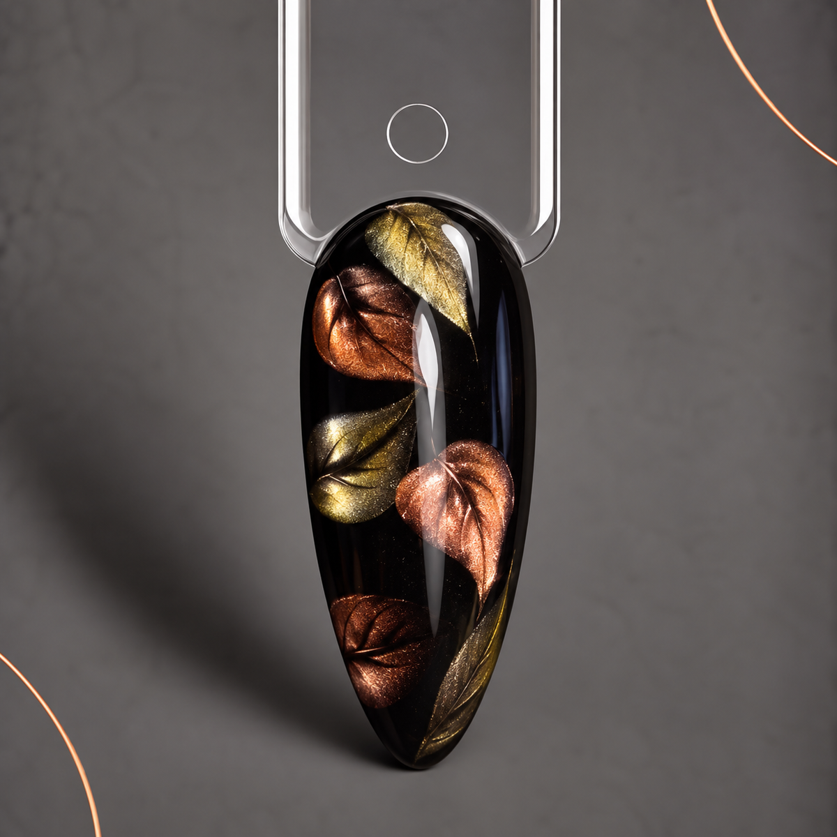 Nail Design “FALL LEAVES” — Masterclass