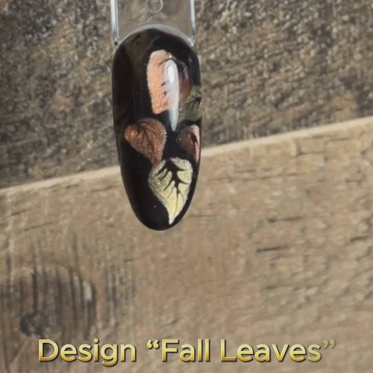 Diseño de uñas “HOJAS DE OTOÑO” — Clase magistral
